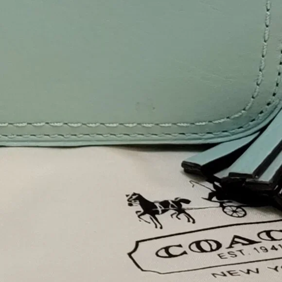 NWT Vintage COACH Legacy Penny Leather Shoulder Bag - Picture 13 of 13